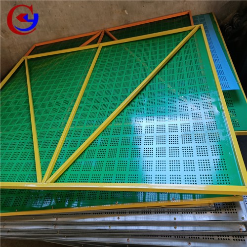 建筑安全网片 工地爬架圆孔网 爬架网