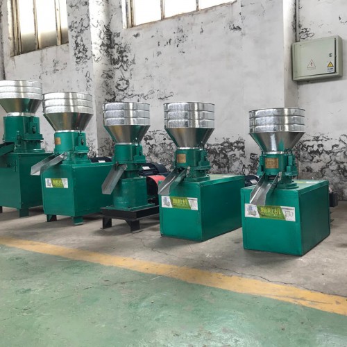 鸽子饲料颗粒机 平模环模饲料加工设备大中小型