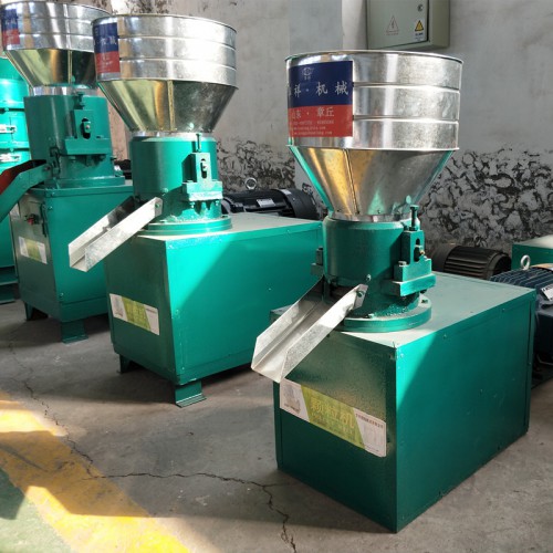 饲料颗粒机的工作原理 小型平模饲料颗粒机