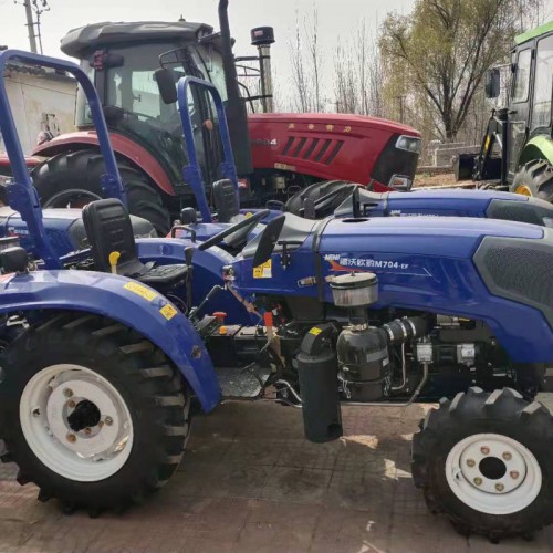 雷沃704大棚王拖拉机 车身矮小窄轮距方便操作