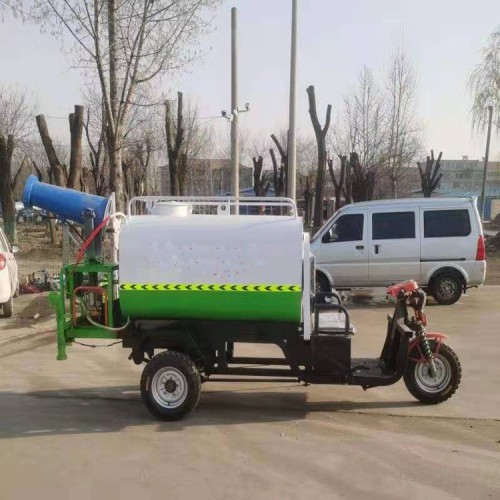 新能源电动洒水车  工地喷雾除尘车  雾炮喷洒车
