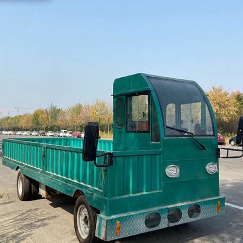 加厚加长电动搬运车  水电瓶拉货车  工地仓库拉货电瓶车