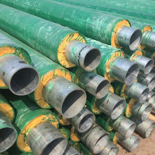 预制直埋式玻璃钢保温管 缠绕玻璃钢保温管