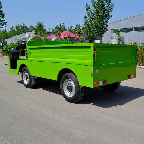 建筑工地电动平板车  工地仓库厂区大棚电动周转车