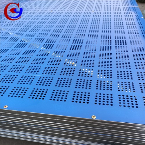 金属板冲孔爬架网 创宇爬架安全网