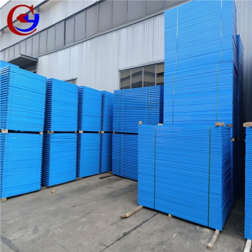 蓝色喷塑爬架网 创宇工地爬架网 厂家现货