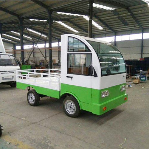 工地仓库厂区大棚电动周转车   简易物流车