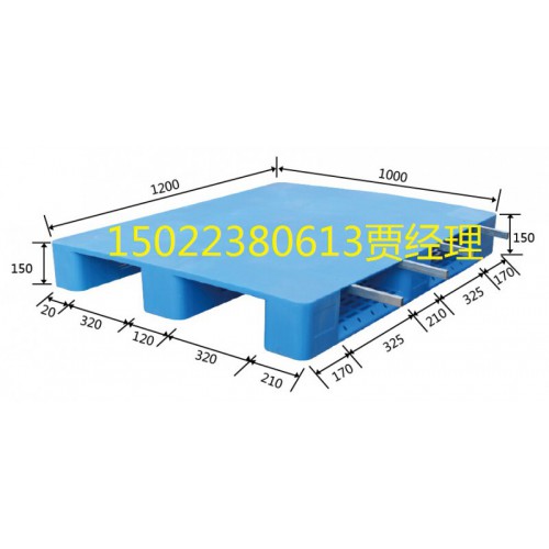 石家庄塑料托盘 出口专用托盘 绿色塑料托盘