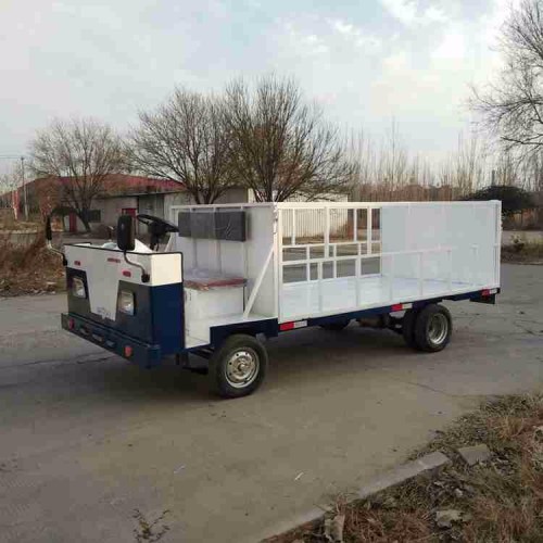 仓库拉货搬运车  工业电动周转车   生产建筑搬运车