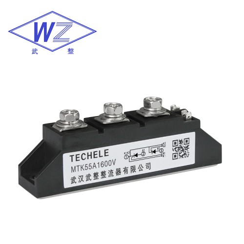 行车软启动电机用晶闸管模块 MTK55A1500V