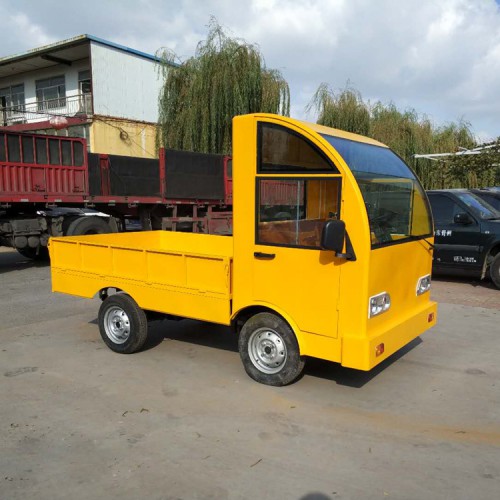 库房厂区仓储转运车    建筑工地平板拉砖车