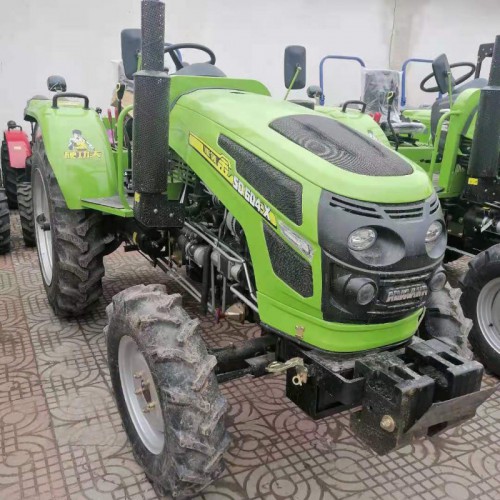 厂家直销萨丁604中型四轮拖拉机 强压多路阀 四驱耕地机