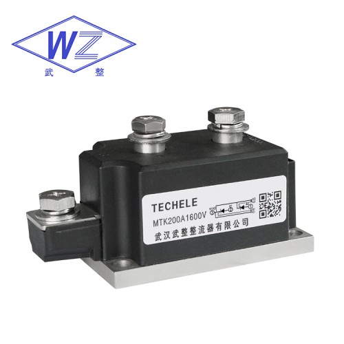 电机软启动用普通晶闸管模块MTK200A1200V晶闸管模块