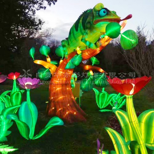 劳动节端午节花灯造型定制制作东莞彩灯厂家