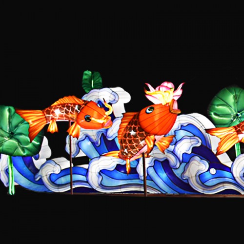 东莞花灯源头工厂公司设计大型彩灯灯组制作布展