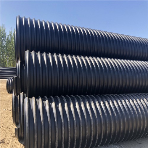 钢带波纹管 HDPE钢带增强波纹管 pe钢带管 精选厂家