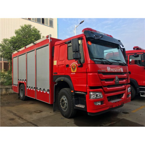 重汽豪沃泡沫消防车 16吨12吨水罐消防车 救援消防车厂家