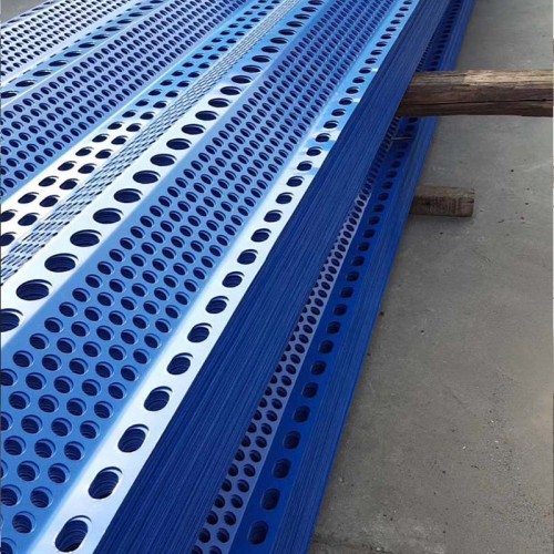 防风抑尘网 防尘网 抑尘网 蓝色防尘墙 蓝色波浪围墙