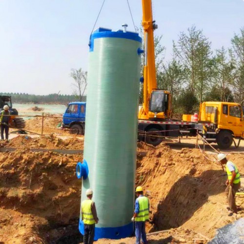 预制一体化泵站 一体化污水泵站 一体化提升泵站