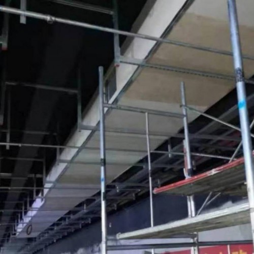 风管包裹防火板  通风管道外包防火板  硅酸盐防火板