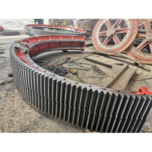 1.8米2.4米2.8米回转窑大齿轮配件，陶粒干燥机配件