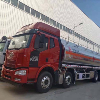 前四后八铝合金油罐车运油车