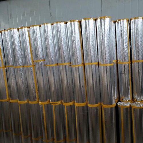 铝箔玻璃纤维布 安朗 耐高温铝箔布 防火玻璃纤维布