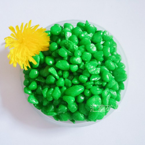 染色卵石1-25无味不脱色彩色卵石