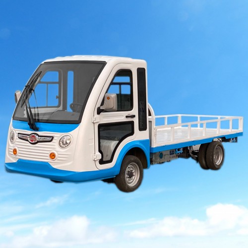 半棚式平板车  载重王搬运车  库房厂区大棚电动周转车