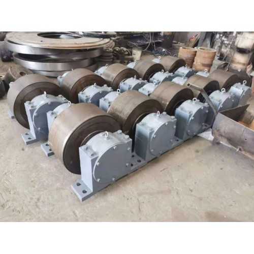 衢州齿数16 0焊接弹簧板结构 干燥机拖轮3.5米