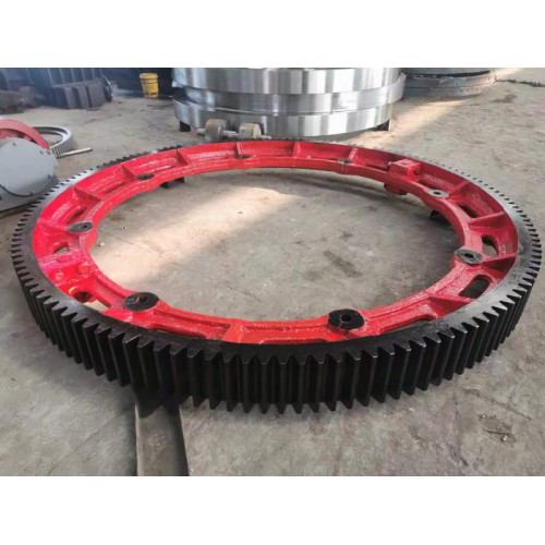 阜阳旋窑大齿圈  2.1米 齿数160 质量好 钢质