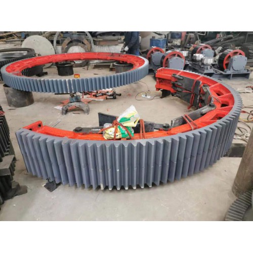 宿州旋窑大齿圈  2.2米 齿数122 生产厂家 钢质
