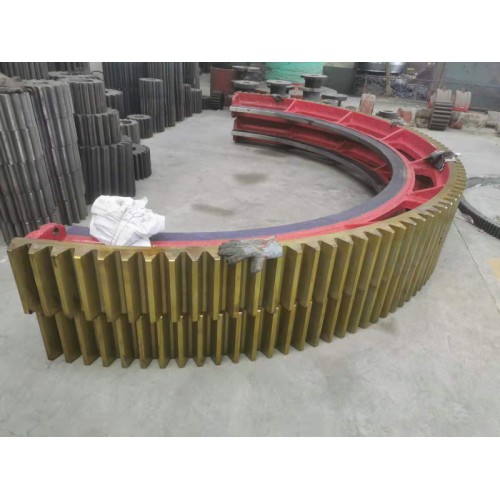 2.2米宿州旋窑大齿圈  齿数122生产厂家 钢质