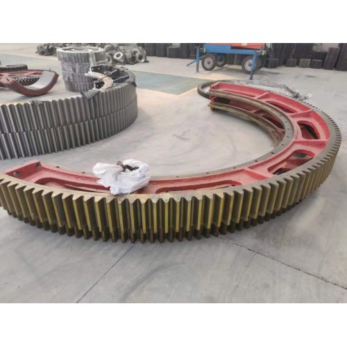 宿州旋窑大齿圈  生产厂家 钢质2.2米齿数122