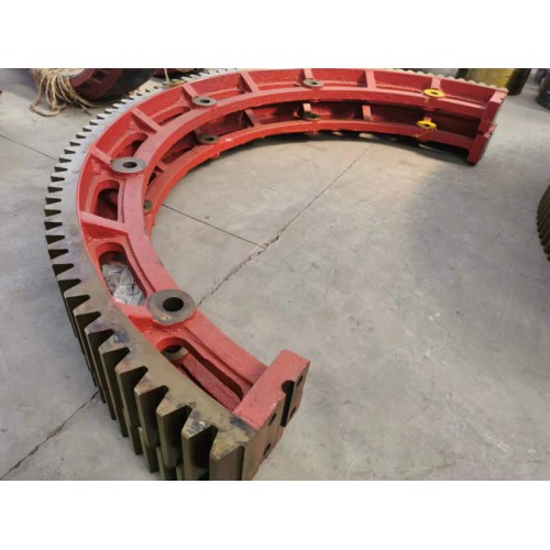 宿州齿数122生产厂家 钢质旋窑大齿圈  2.2米