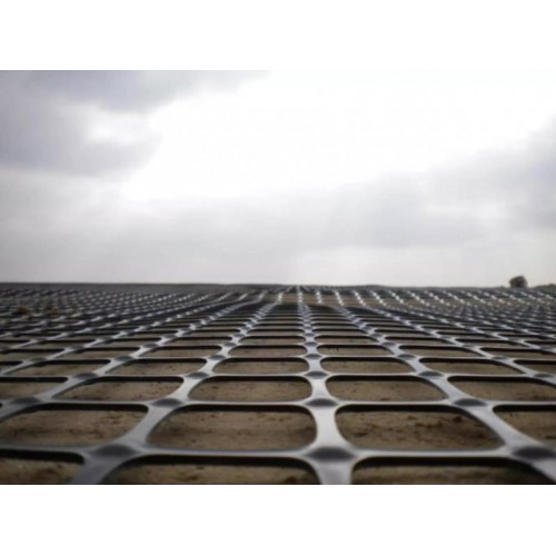 土工格栅 双向拉伸格栅 塑料格栅供应