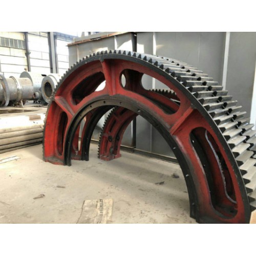 芜湖木材烘干机大齿轮 4米 齿数156 加工工序和安装步骤