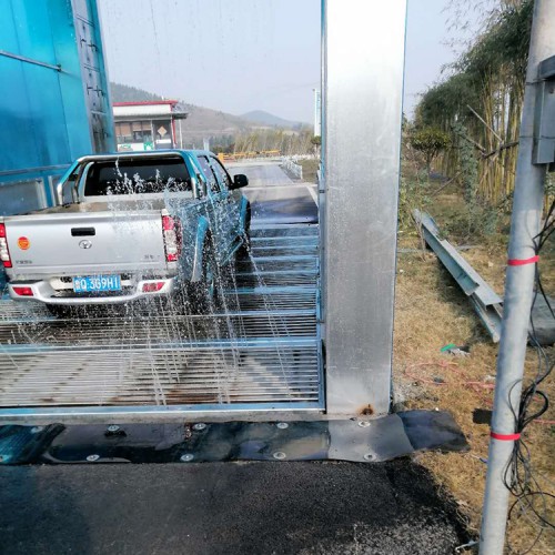 兰陵安佳社区安装韩强全封闭洗车机污水处理自动排泥