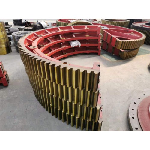 2.9米潍坊沙子烘干机大齿轮  齿数122 质量好