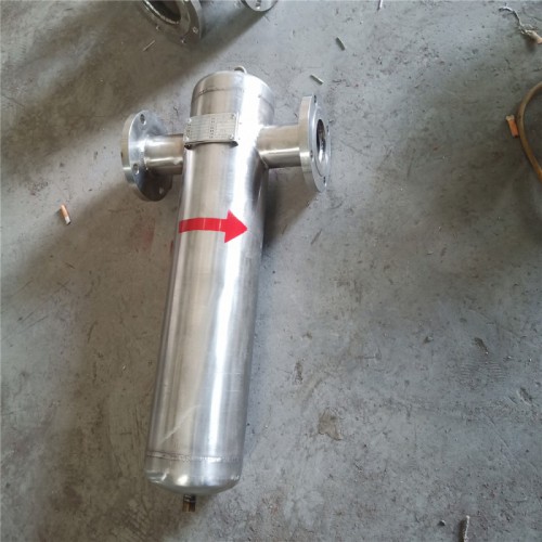 墨哲内螺纹连接液气蒸汽气体分离脱水设备MJQG-350不锈钢