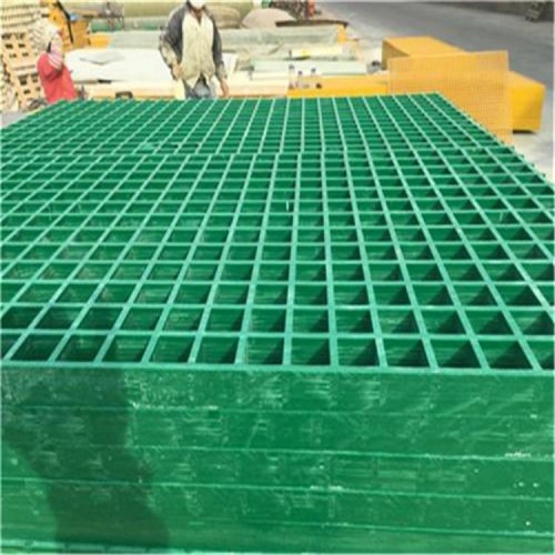污水厂排水沟盖板 防滑玻璃钢格栅板