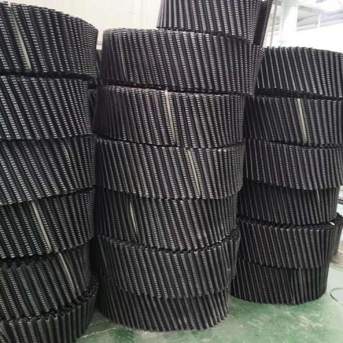 斜交错填料 台阶式梯形斜波填料 双向波填料更换 安装