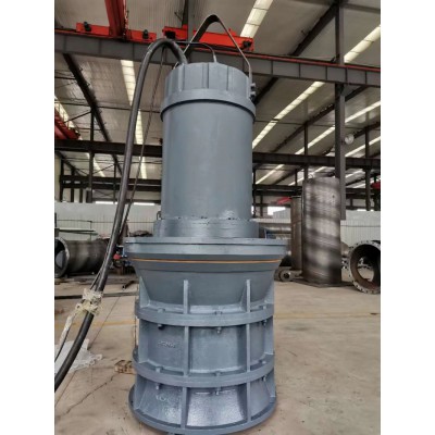 雪橇式井筒式潜水轴流泵漂流轴流泵