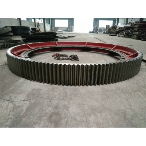 无锡 内旋转烘干机大齿轮  1.6米 齿数123厂家