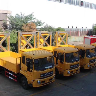 国六东风天锦防撞缓冲车 高速公路隧道工程街边绿化防撞车厂家