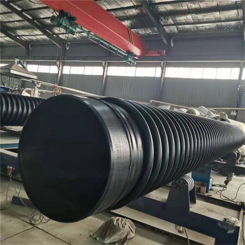 克拉管厂家 排污pe结构壁克拉管 结构壁缠绕B管