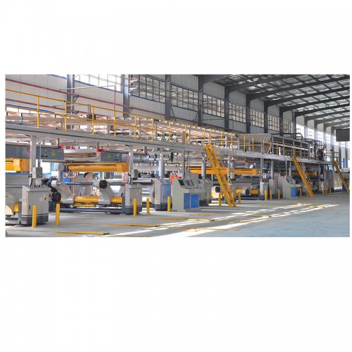 WJ-200-2200型七层高速瓦楞纸板生产线