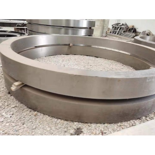 2.2米昭通 重型铸钢粉煤灰烘干机回转窑滚圈  生产厂家