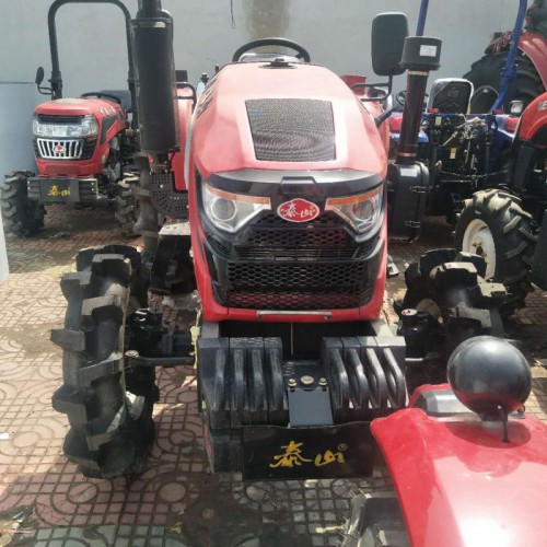 泰山拖拉机 泰山504中型四轮拖拉机 水旱两用四驱耕地机
