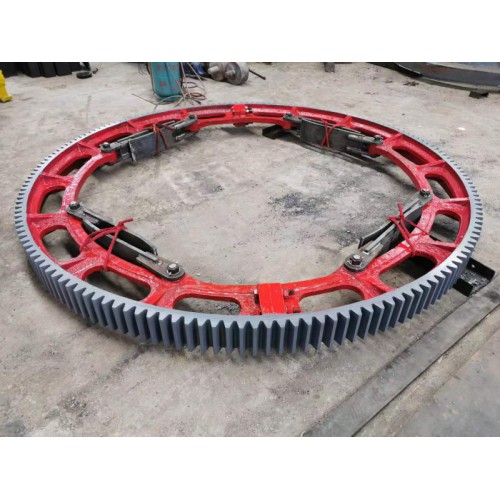 无锡 1.6米 滚筒烘干机大齿轮 生产厂家 齿数130